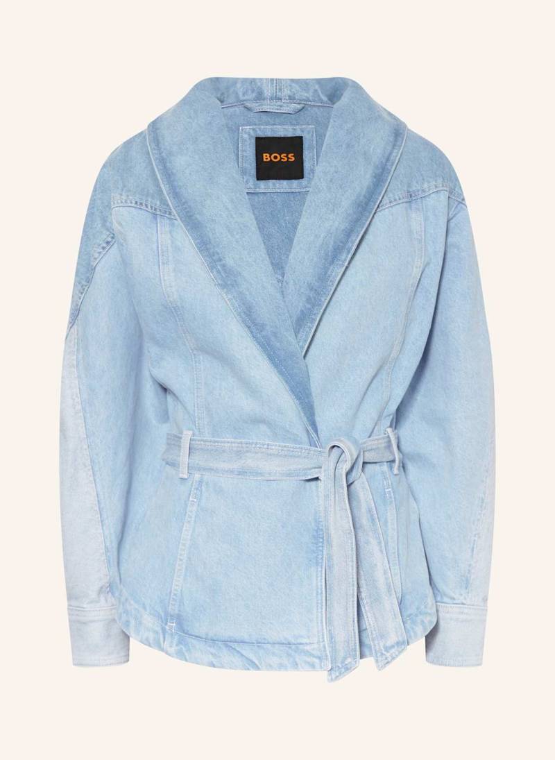 Boss Jeansjacke Paneled blau von Boss