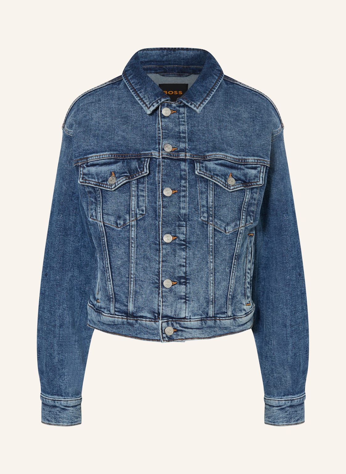 Boss Jeansjacke Trucker blau von Boss