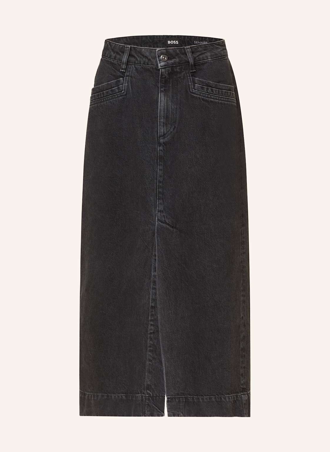Boss Jeansrock Semaire schwarz von Boss