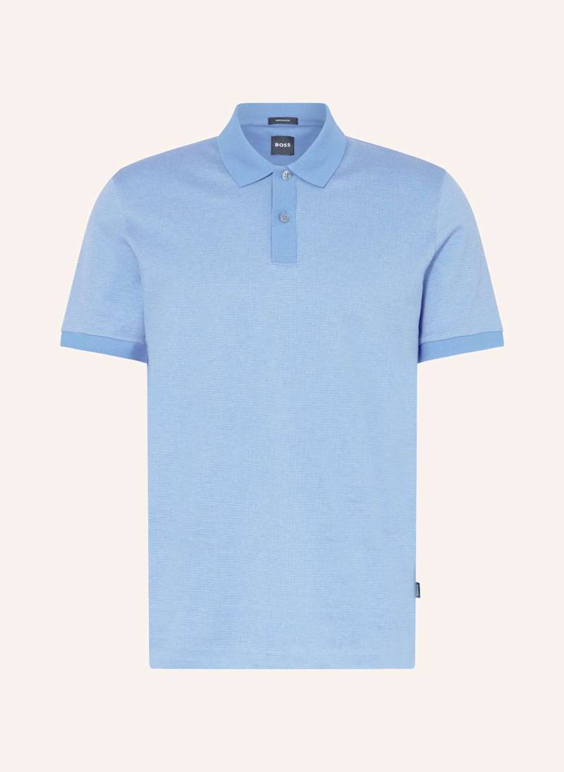 Boss Jersey-Poloshirt Parlay blau von Boss