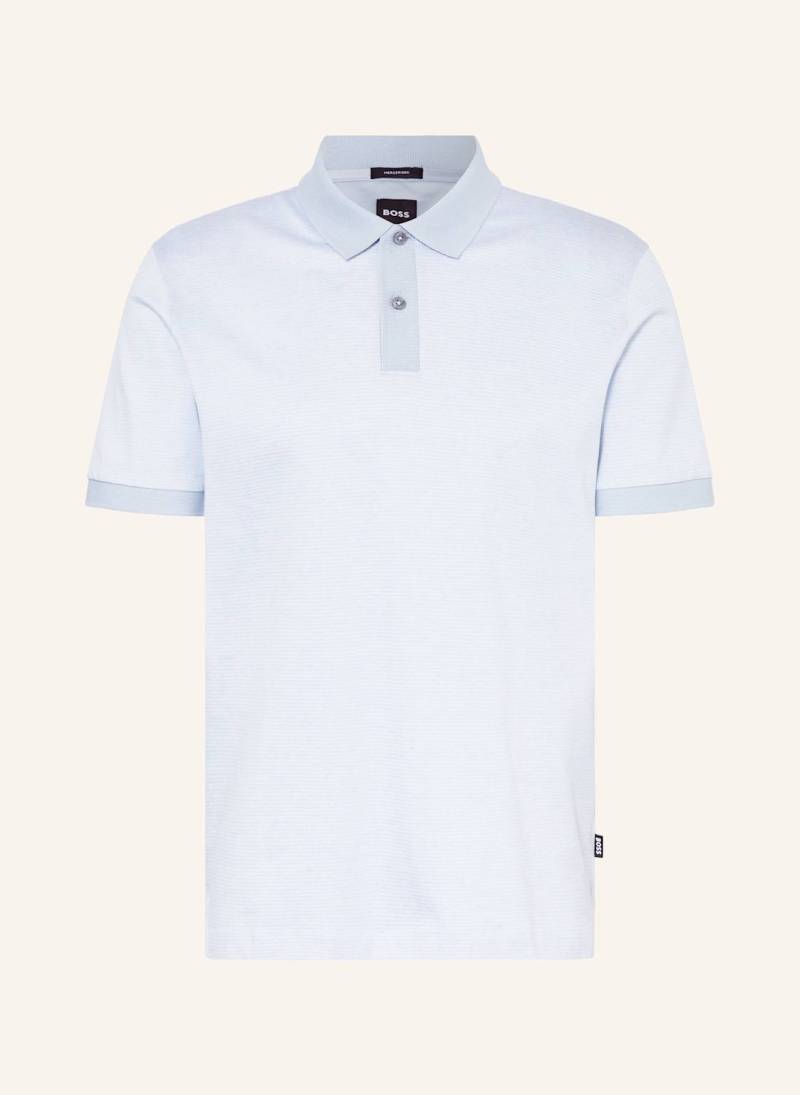 Boss Jersey-Poloshirt Parlay blau von Boss