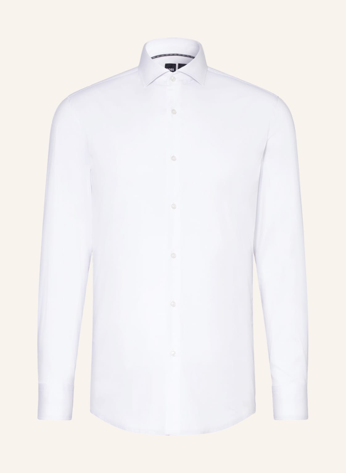 Boss Jerseyhemd Hank Performance Slim Fit weiss Boss Jerseyhemd Hank Performance Slim Fit weiss von Boss