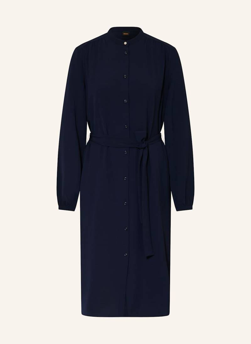 Boss Hemdblusenkleid Deborah blau von Boss