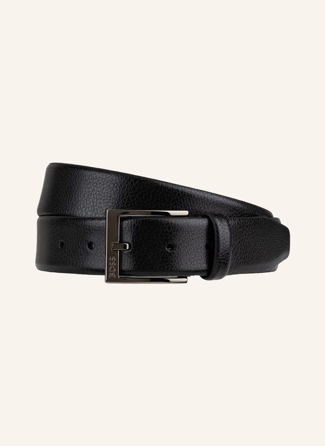 Boss Ledergürtel Elloy schwarz Boss Ledergürtel Elloy schwarz von Boss