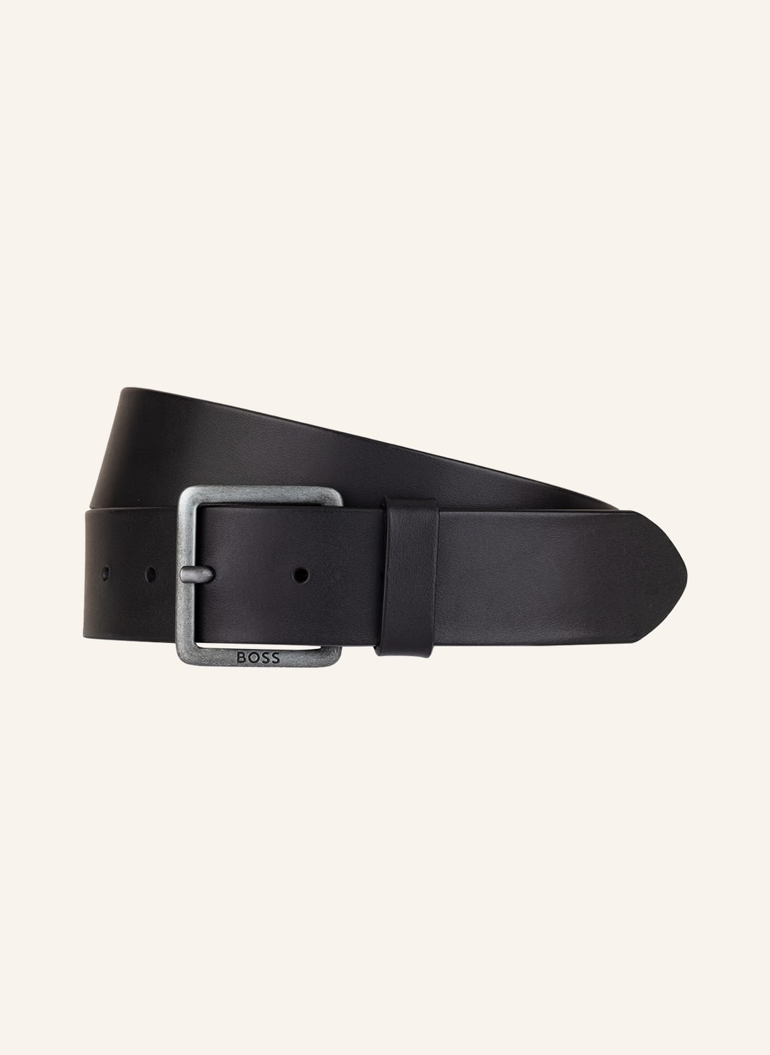 Boss Ledergürtel Jeeko schwarz Boss Ledergürtel Jeeko schwarz von Boss