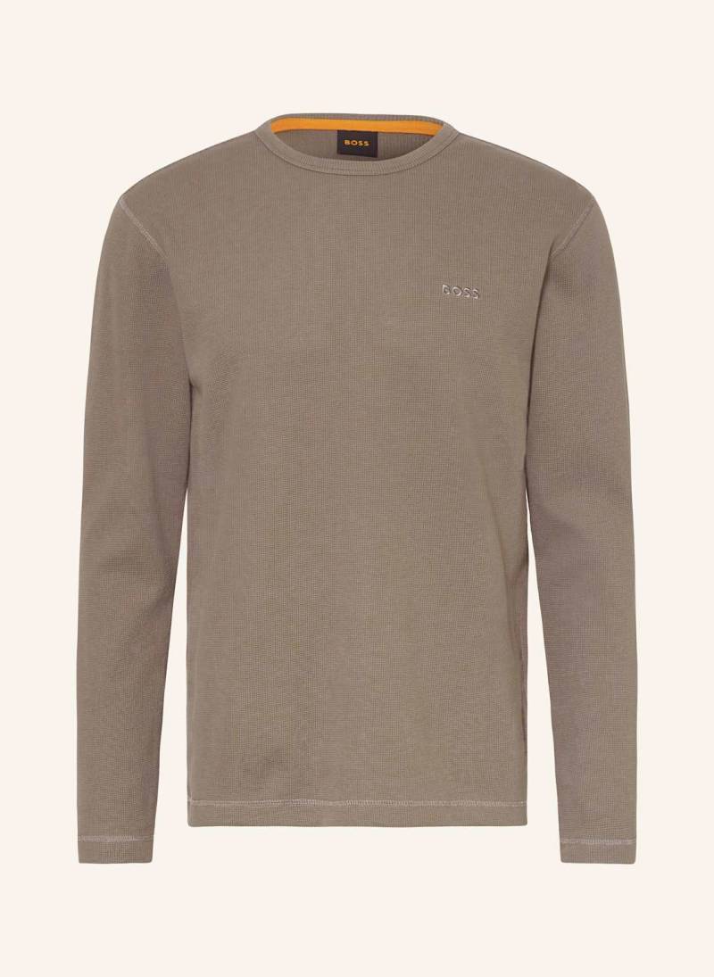 Boss Longsleeve Tempesto braun von Boss