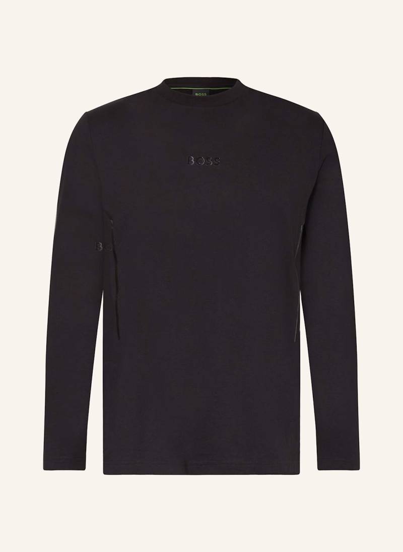 Boss Longsleeve Togn Mirror schwarz von Boss
