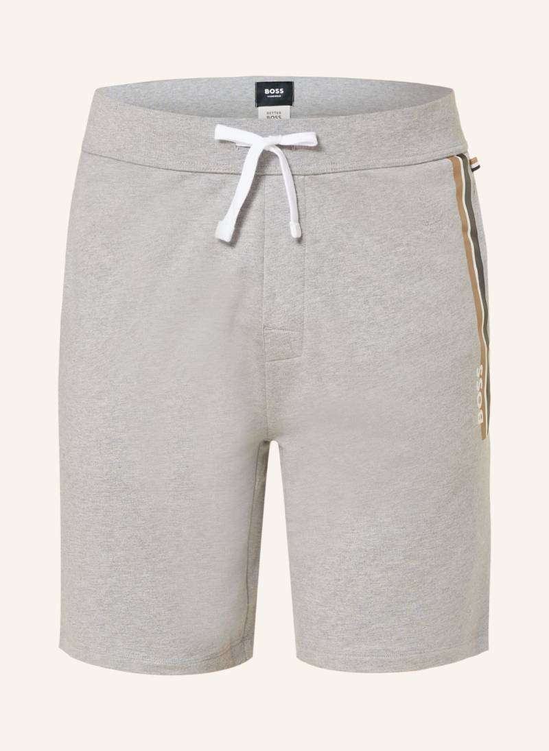 Boss Lounge-Shorts Authentic grau von Boss