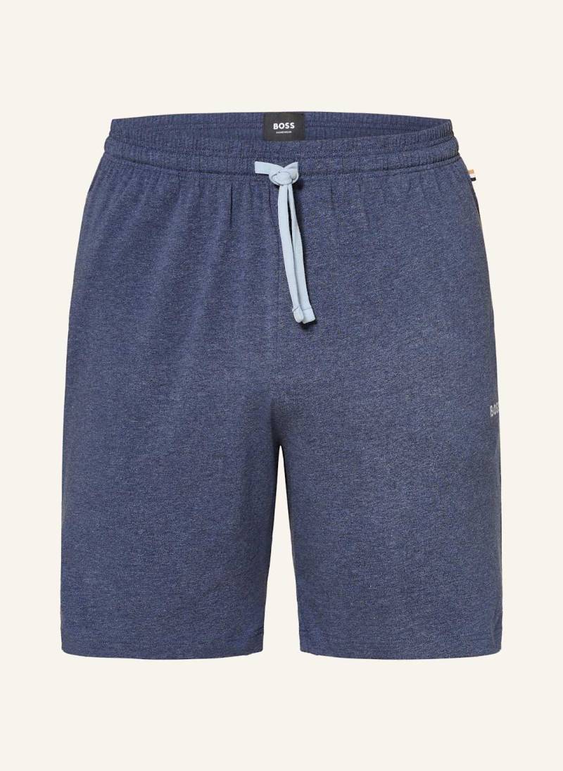 Boss Lounge-Shorts Mix&Match blau von Boss