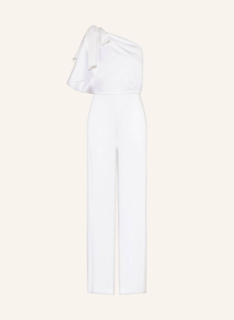 Boss One-Shoulder-Jumpsuit Deiana Mit Volants Und Schluppe weiss von Boss