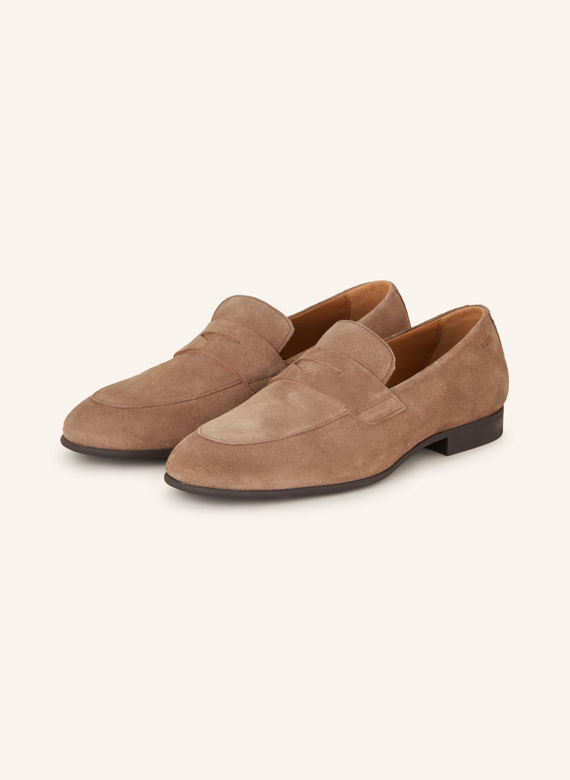 Boss Penny-Loafer Gavrie beige von Boss