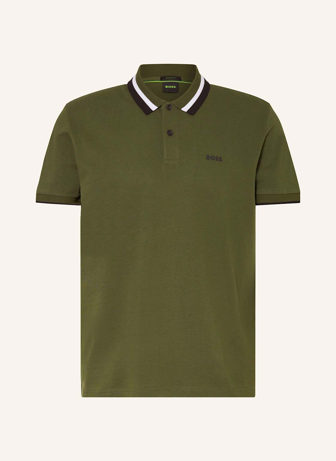 Boss Piqué-Poloshirt Paddy Regular Fit gruen Boss Piqué-Poloshirt Paddy Regular Fit gruen von Boss