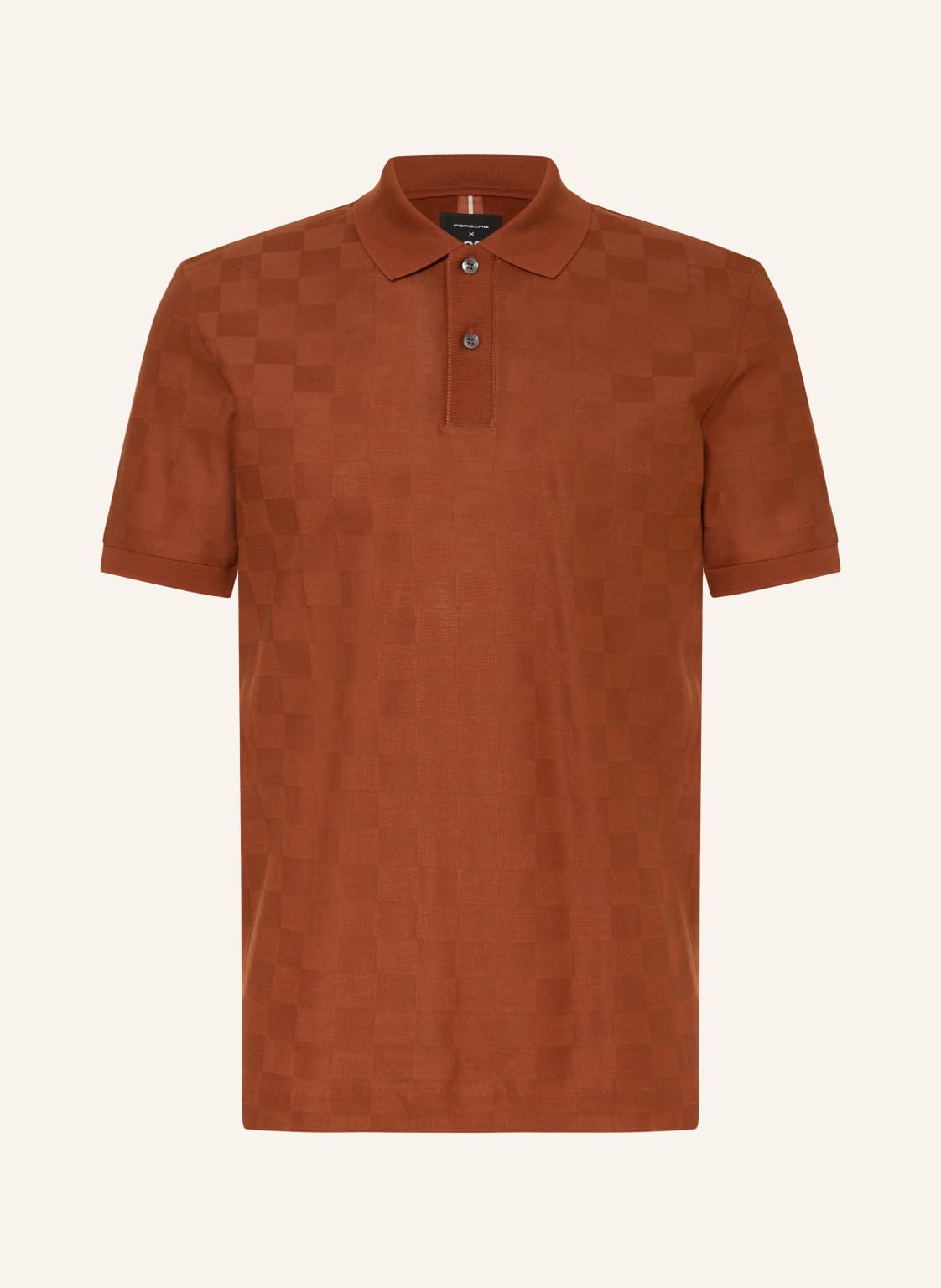 Boss Piqué-Poloshirt Parlay orange von Boss