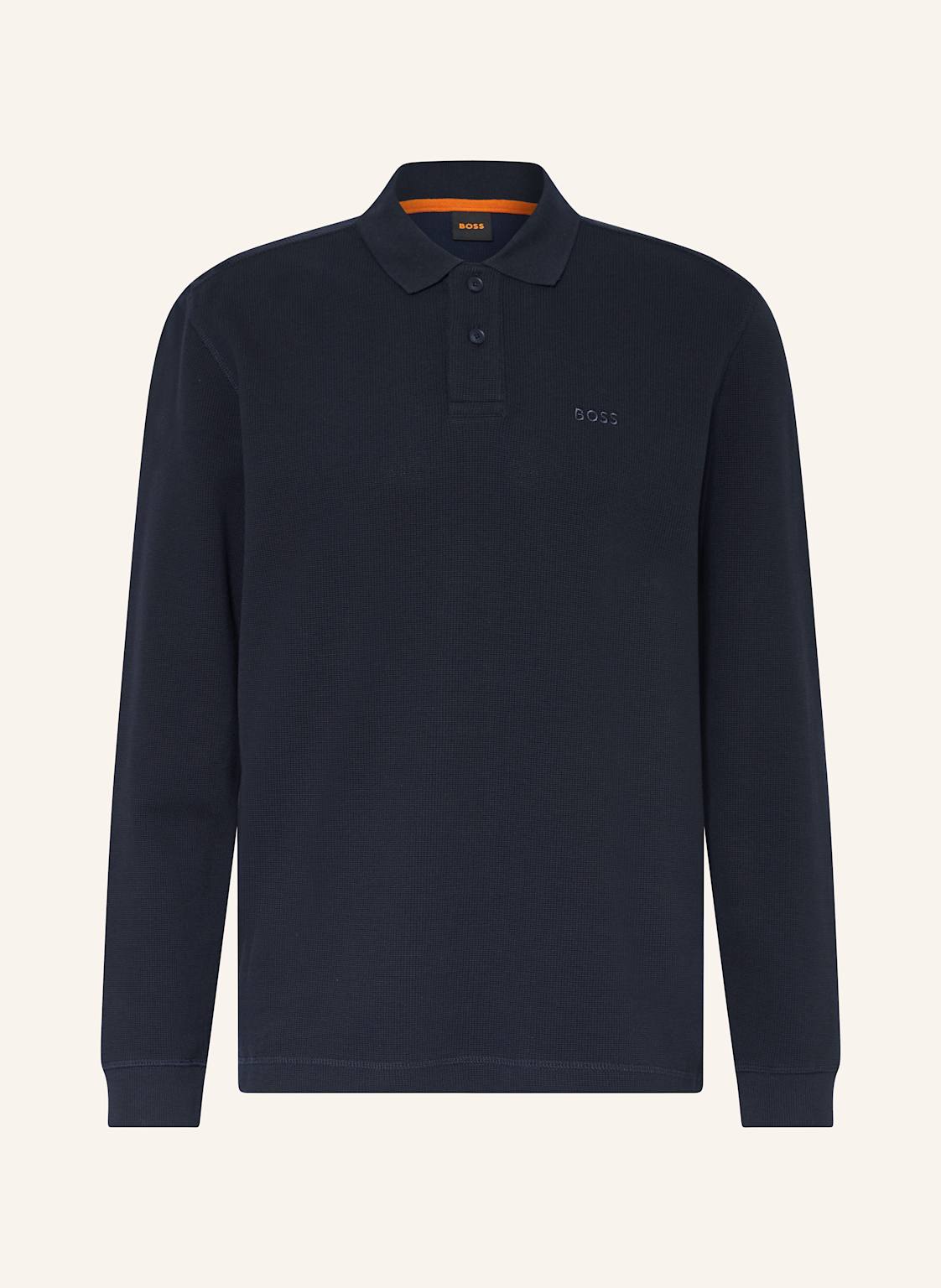 Boss Piqué-Poloshirt Pete Regular Fit blau Boss Piqué-Poloshirt Pete Regular Fit blau von Boss
