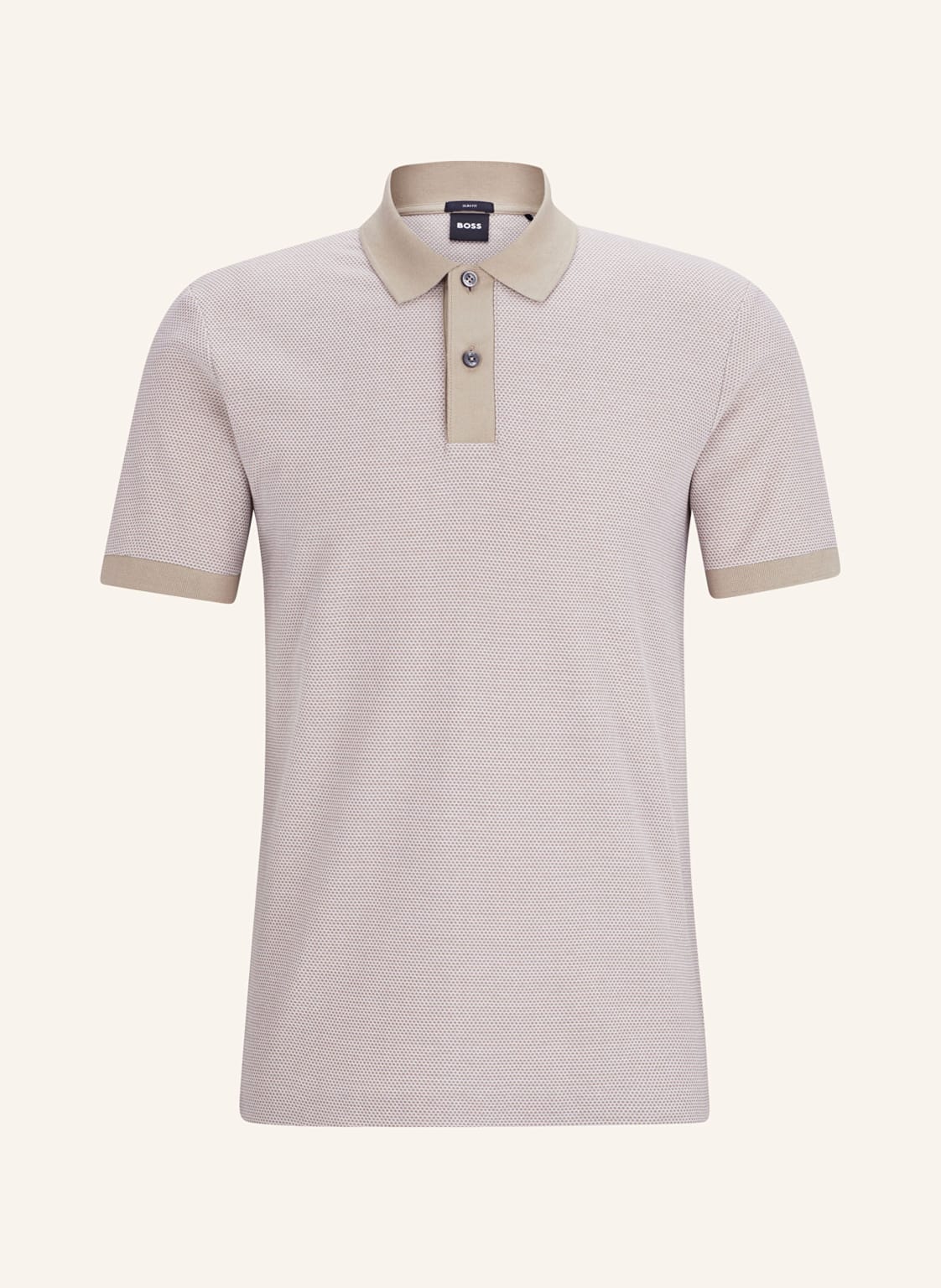 Boss Piqué-Poloshirt Phillipson Slim Fit gruen von Boss