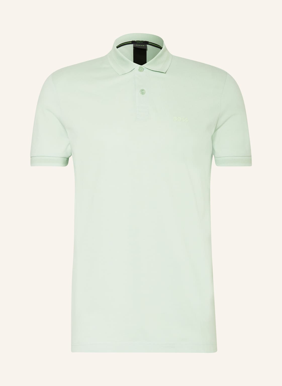 Boss Piqué-Poloshirt Pio Regular Fit gruen von Boss