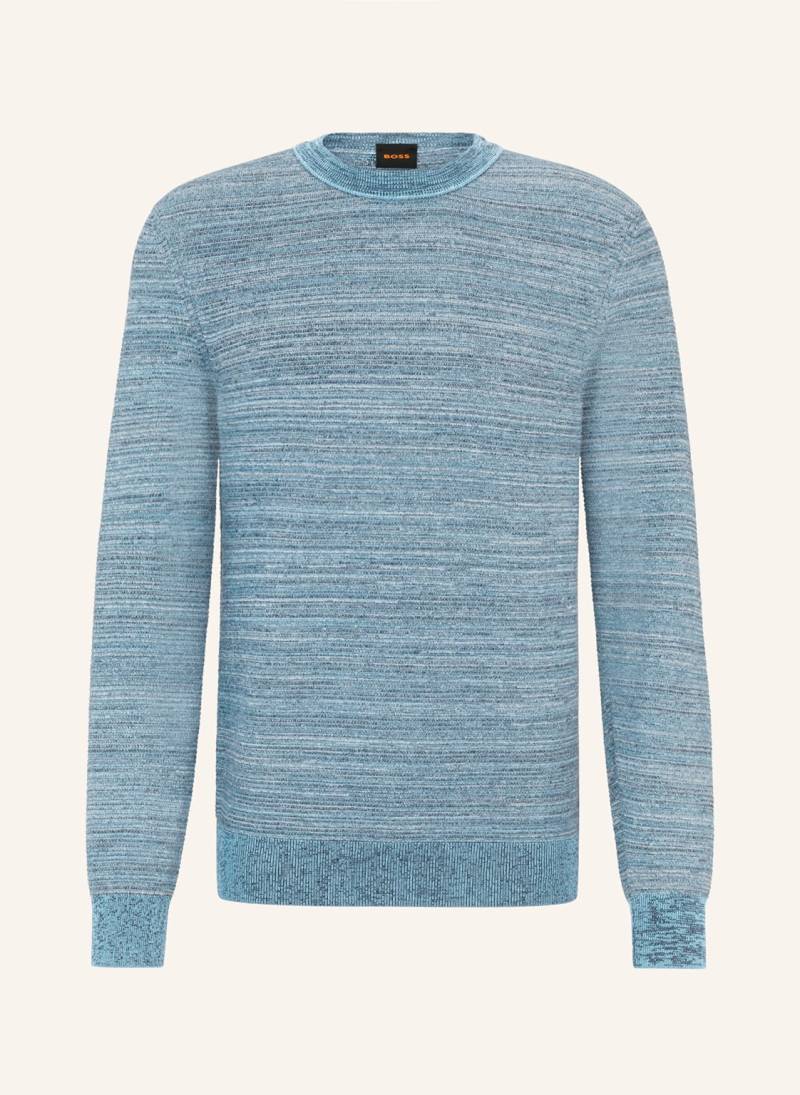 Boss Pullover Aspok blau von Boss