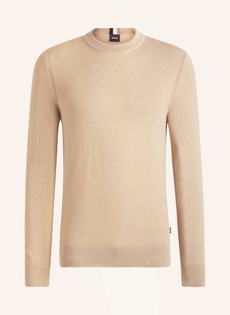 Boss Pullover Ecaio beige von Boss