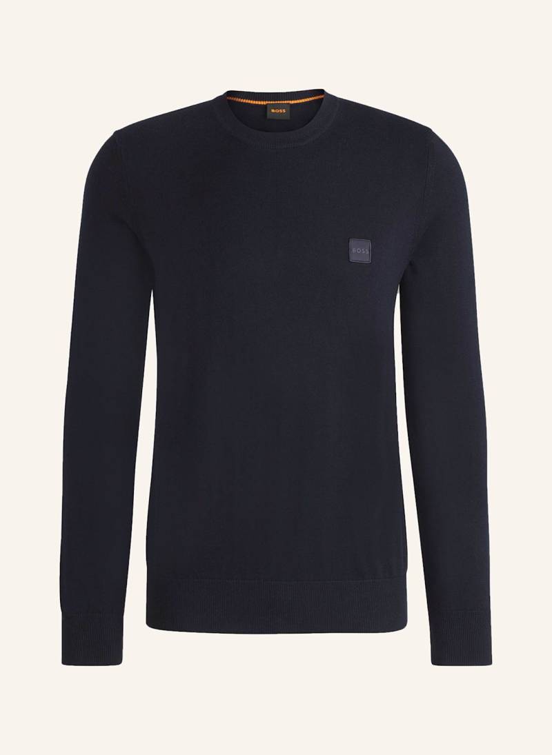 Boss Pullover Kanovano blau von Boss