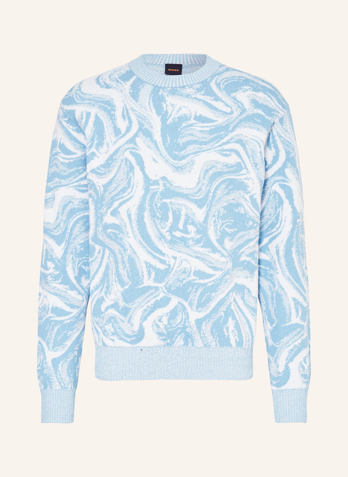 Boss Pullover Kiliam blau von Boss