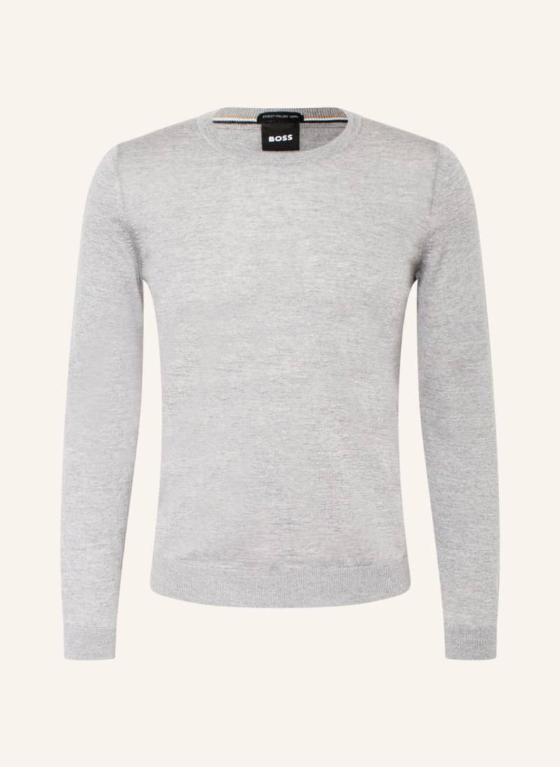 Boss Pullover Leno grau von Boss