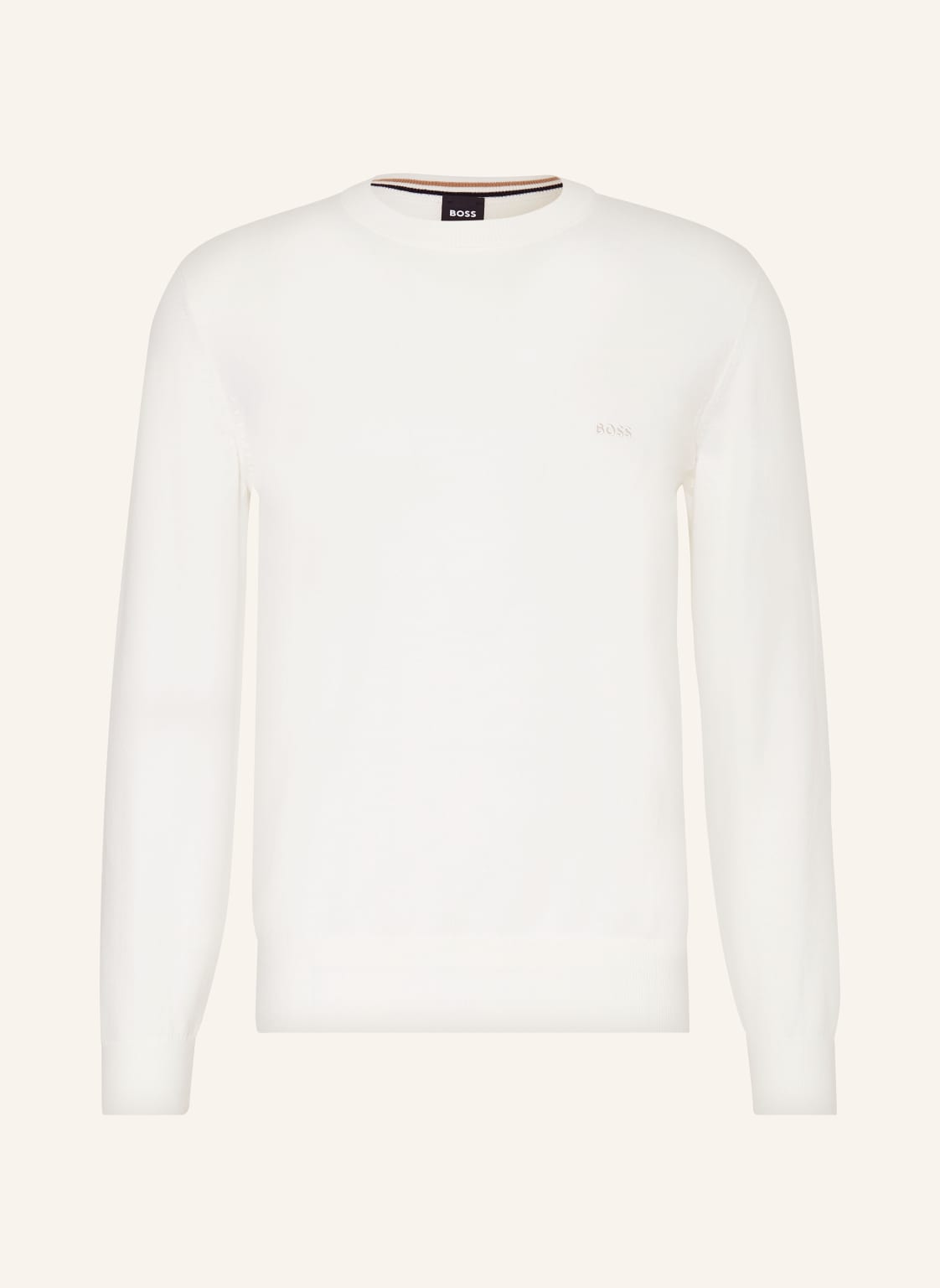 Boss Pullover Pacas weiss von Boss