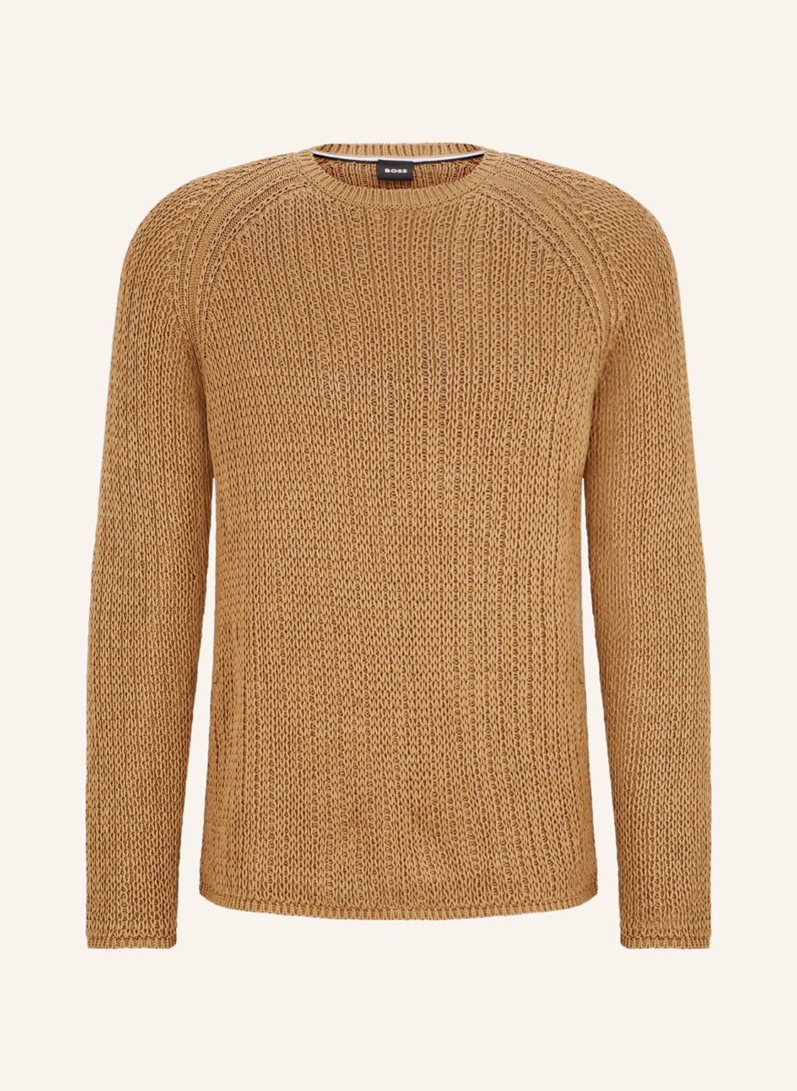 Boss Pullover Tascone beige von Boss