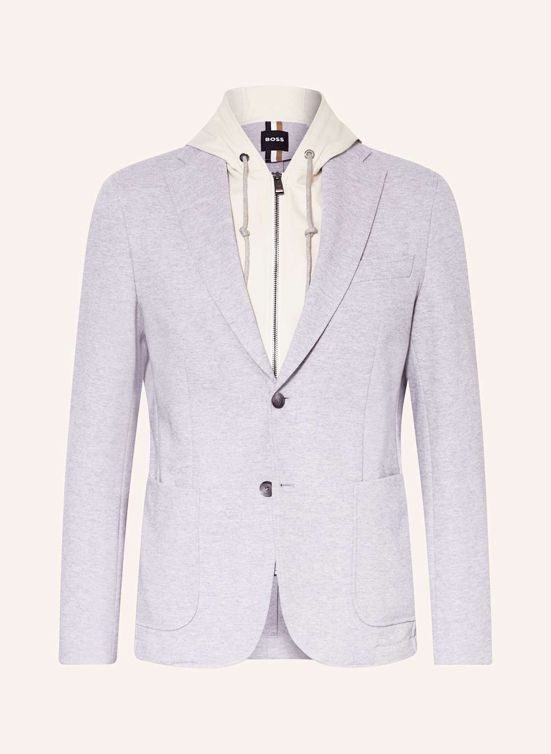 Boss Sakko Hanry Slim Fit Mit Herausnehmbarer Blende grau von Boss
