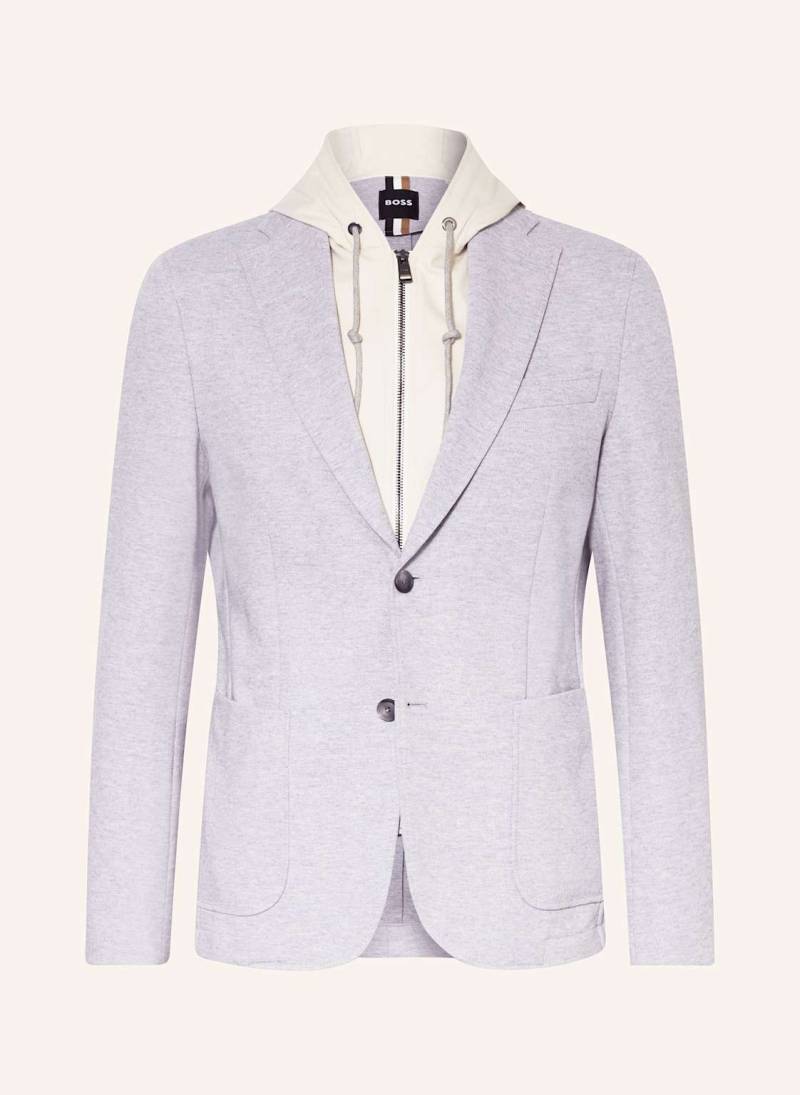 Boss Sakko Hanry Slim Fit Mit Herausnehmbarer Blende grau von Boss