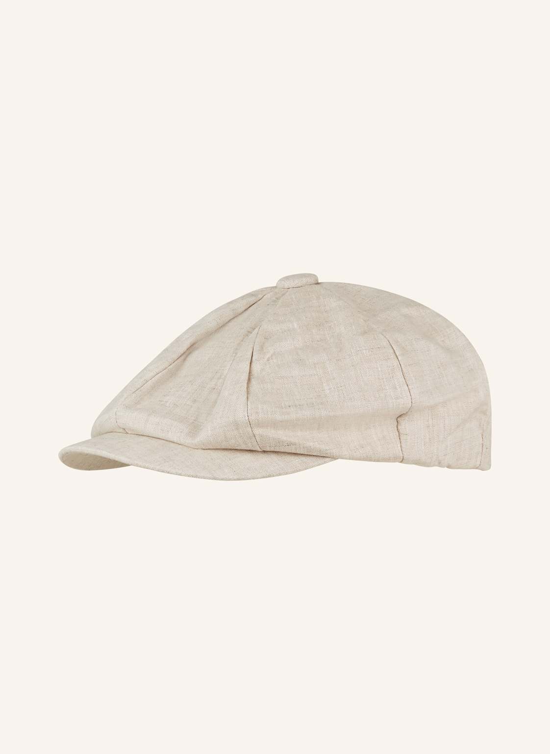 Boss Schiebermütze Mhax Aus Leinen beige Boss Schiebermütze Mhax Aus Leinen beige von Boss