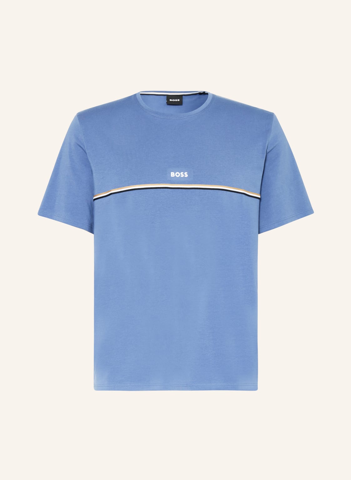 Boss Schlafshirt Unique blau von Boss