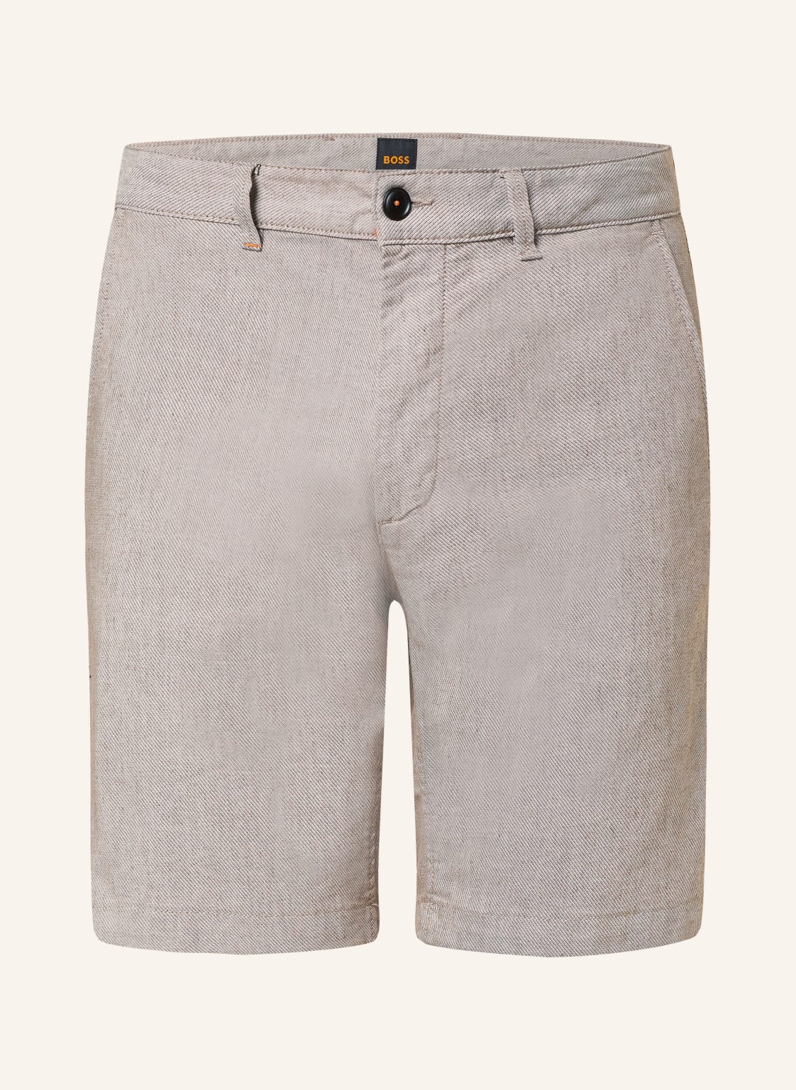 Boss Shorts Chino Slim Fit braun von Boss