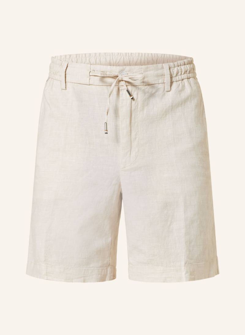 Boss Shorts Kane Im Jogging-Stil Regular Fit Mit Leinen beige von Boss