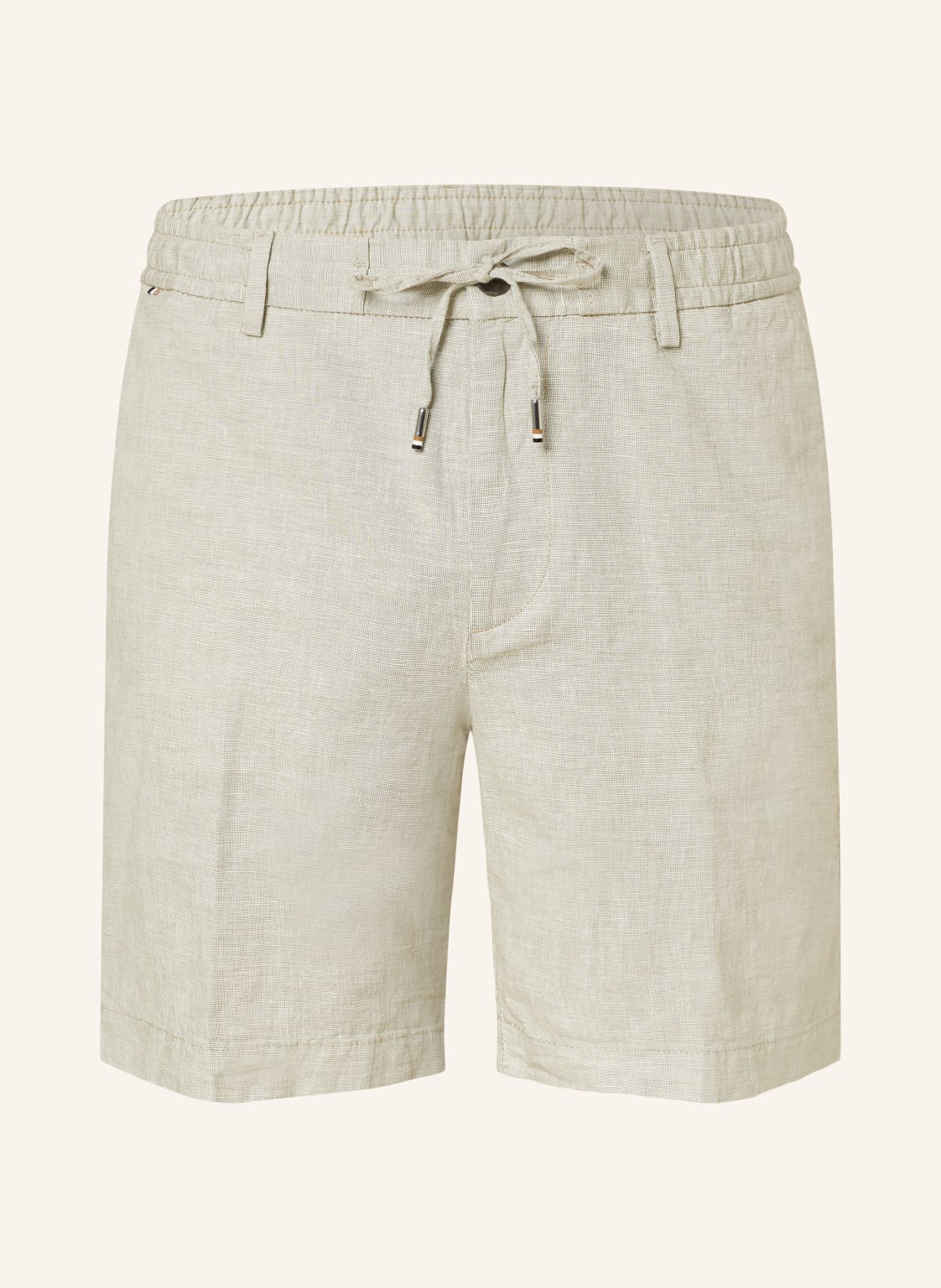 Boss Shorts Kane Im Jogging-Stil Regular Fit Mit Leinen gruen von Boss