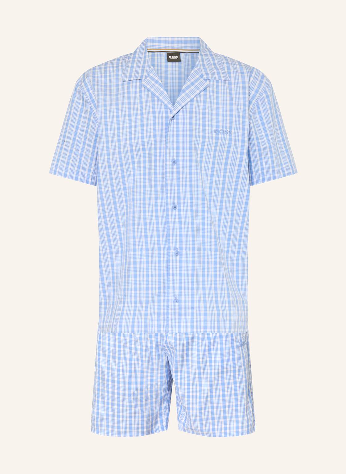 Boss Shorty-Schlafanzug Cooper blau Boss Shorty-Schlafanzug Cooper blau von Boss