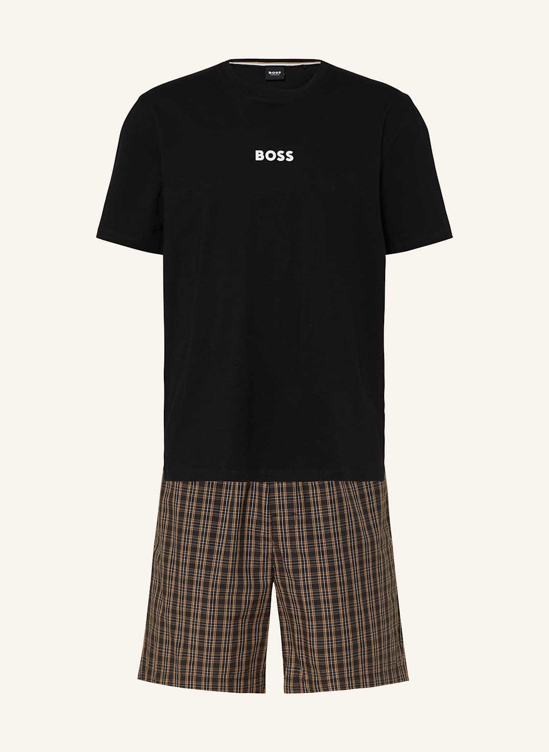 Boss Shorty-Schlafanzug Easy Short Mit Geschenkbox schwarz Boss Shorty-Schlafanzug Easy Short Mit Geschenkbox schwarz von Boss