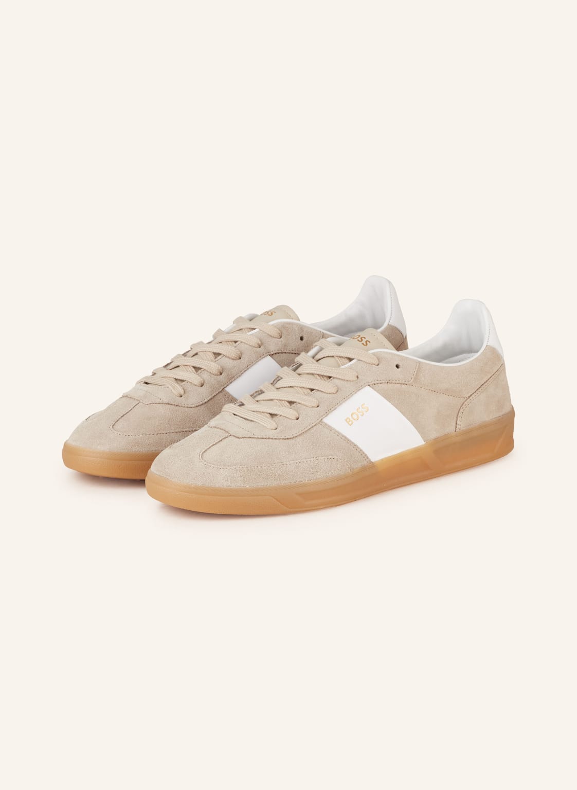 Boss Sneaker Brandon beige von Boss