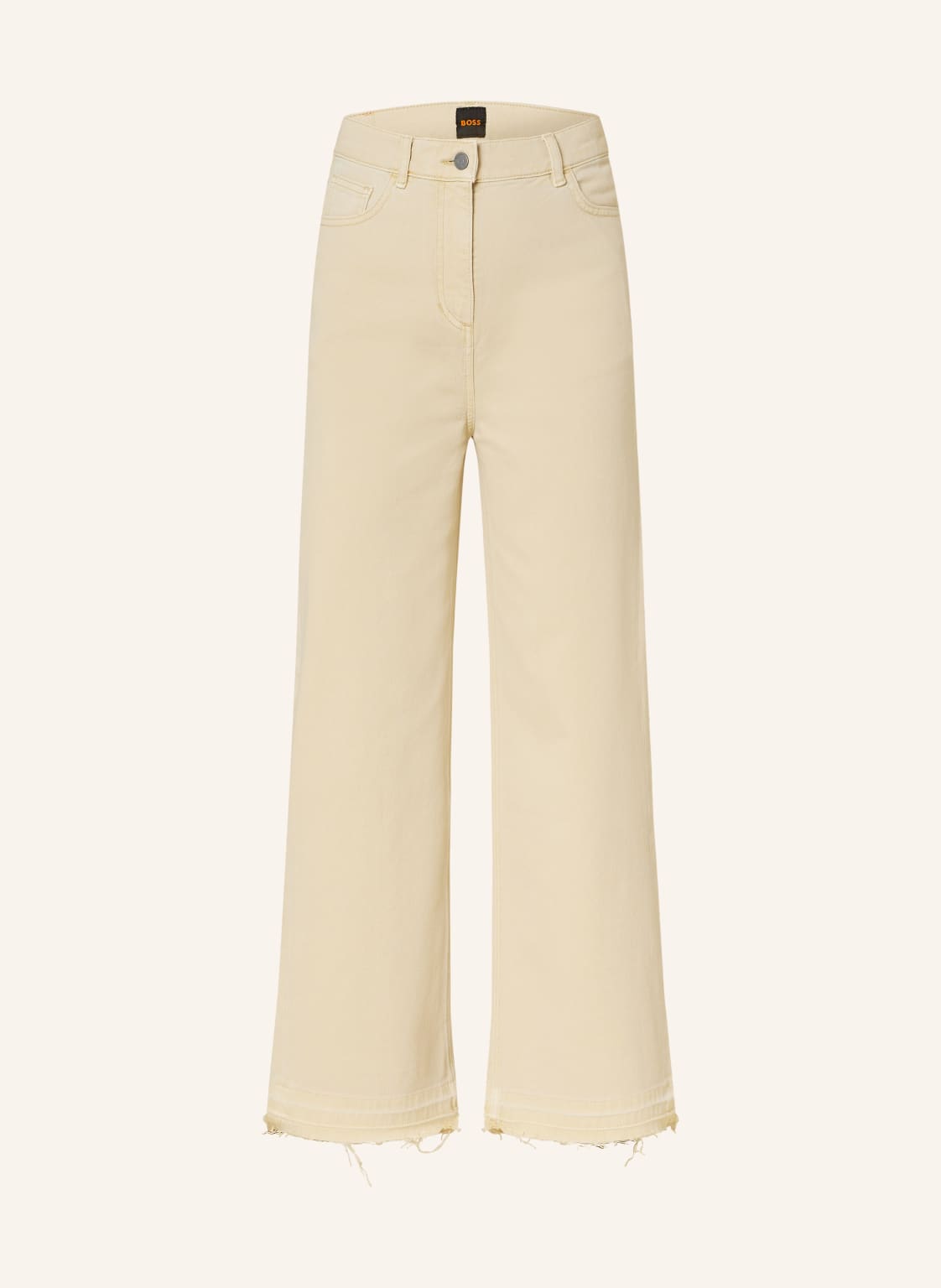 Boss Straight Jeans Tola beige von Boss