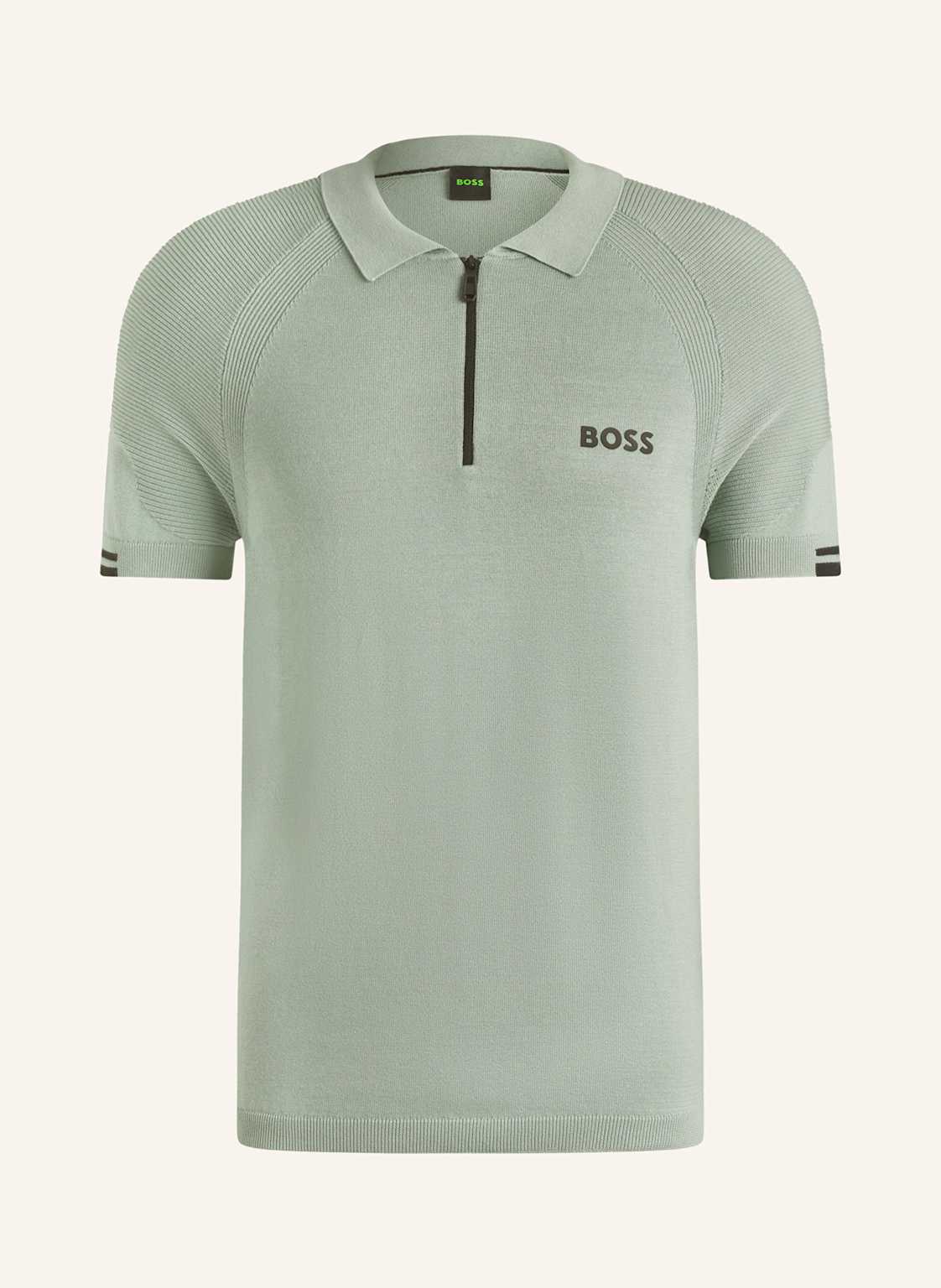Boss Strick-Poloshirt Perform-Max gruen Boss Strick-Poloshirt Perform-Max gruen von Boss