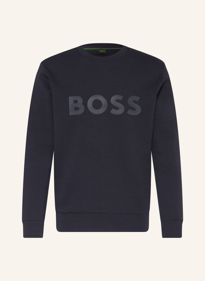 Boss Sweatshirt Salbo blau von Boss
