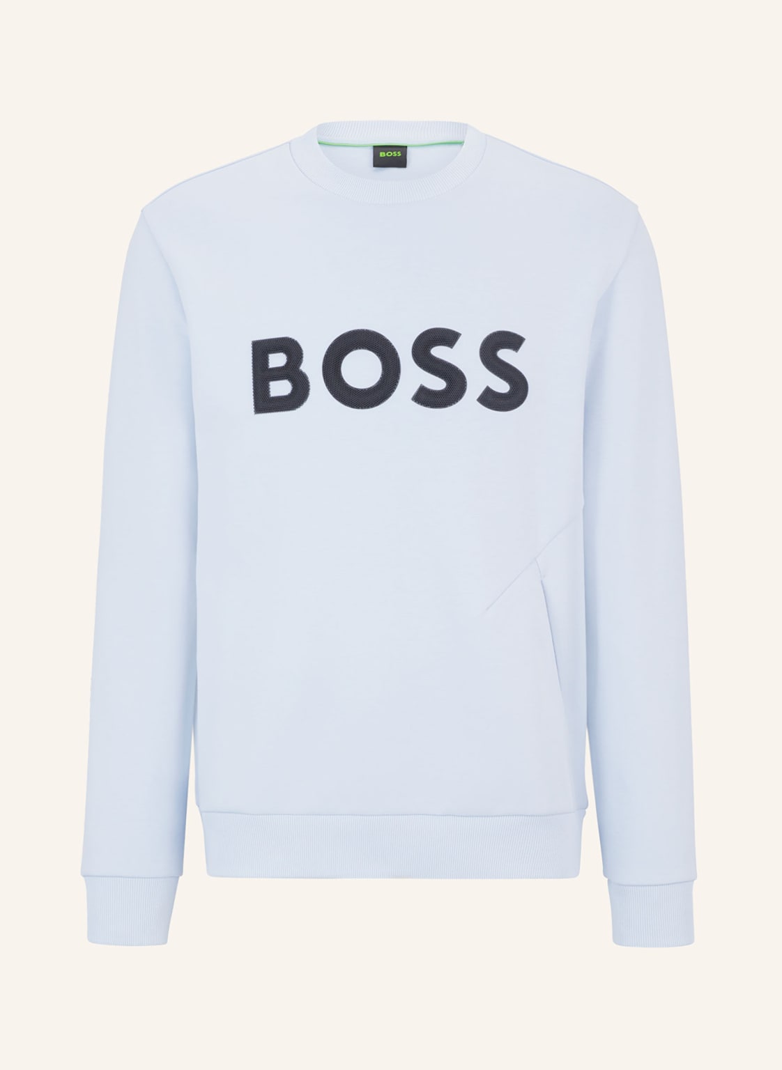 Boss Sweatshirt Salbo blau von Boss