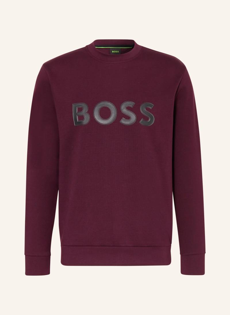 Boss Sweatshirt Salbo rot von Boss