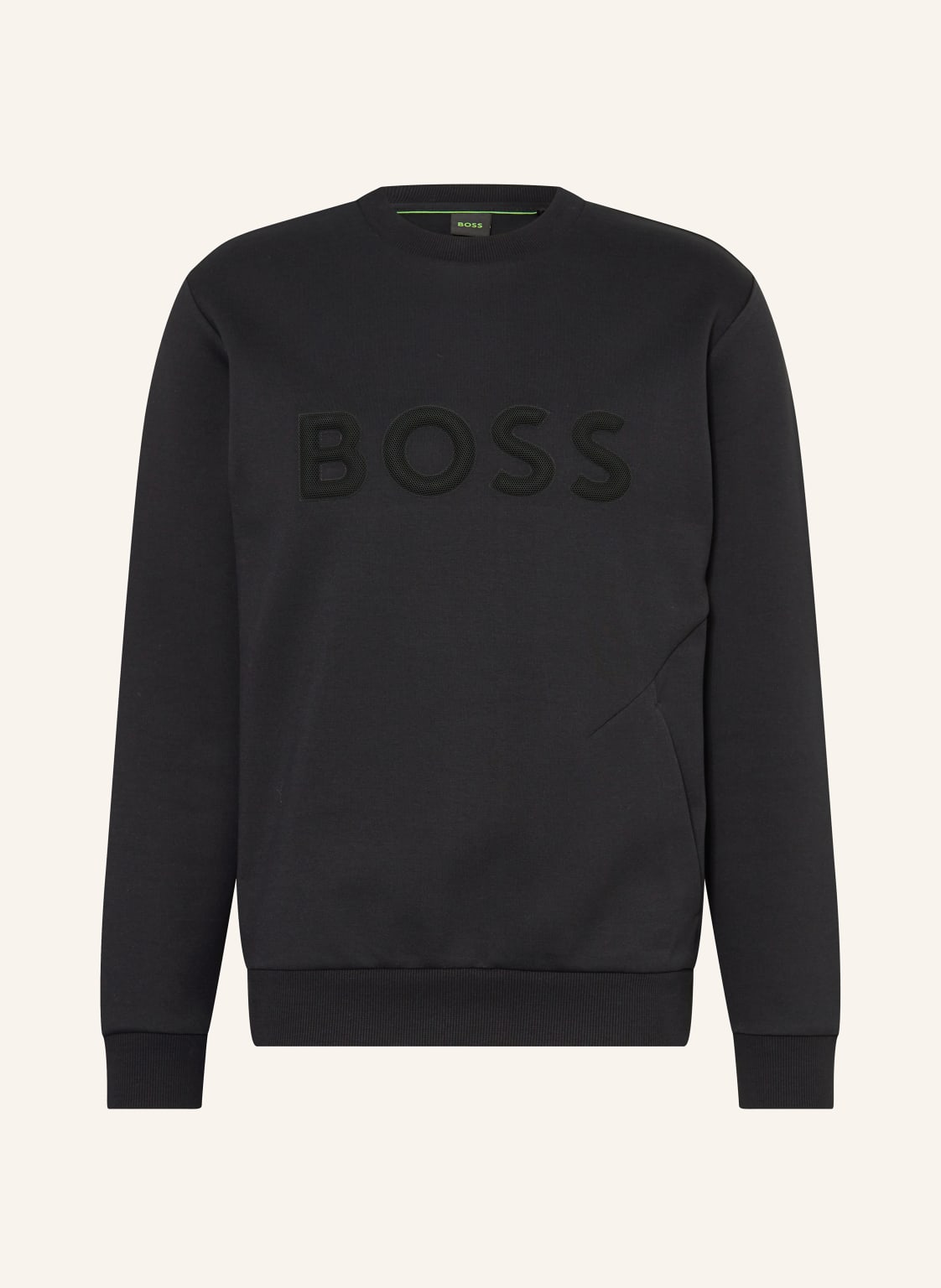 Boss Sweatshirt Salbo schwarz von Boss