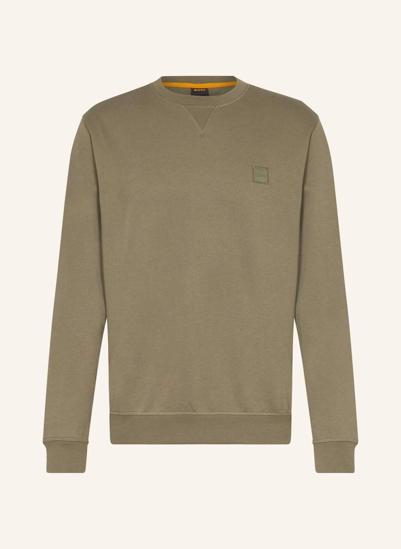 Boss Sweatshirt Westart gruen von Boss