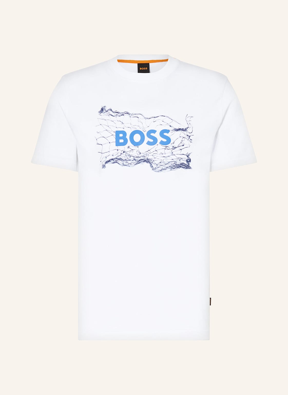 Boss T-Shirt Logospace weiss von Boss