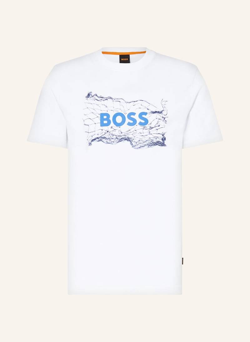 Boss T-Shirt Logospace weiss von Boss