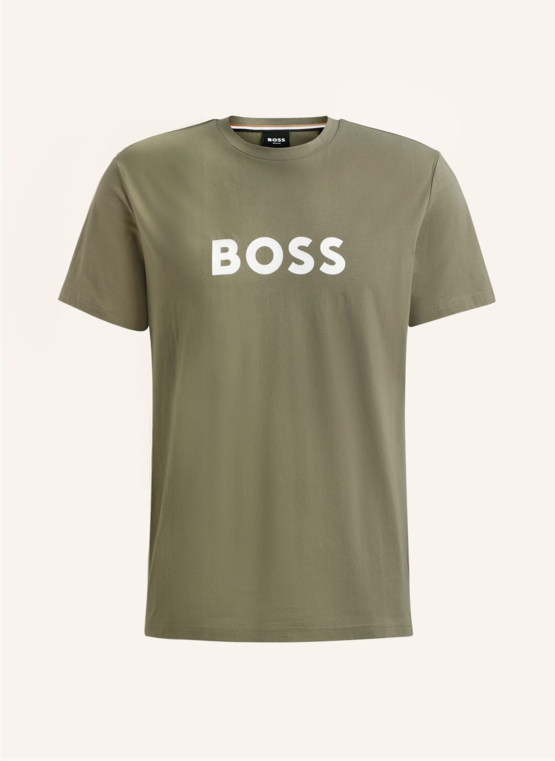 Boss Uv-Shirt Mit Uv-Schutz 50+ beige von Boss