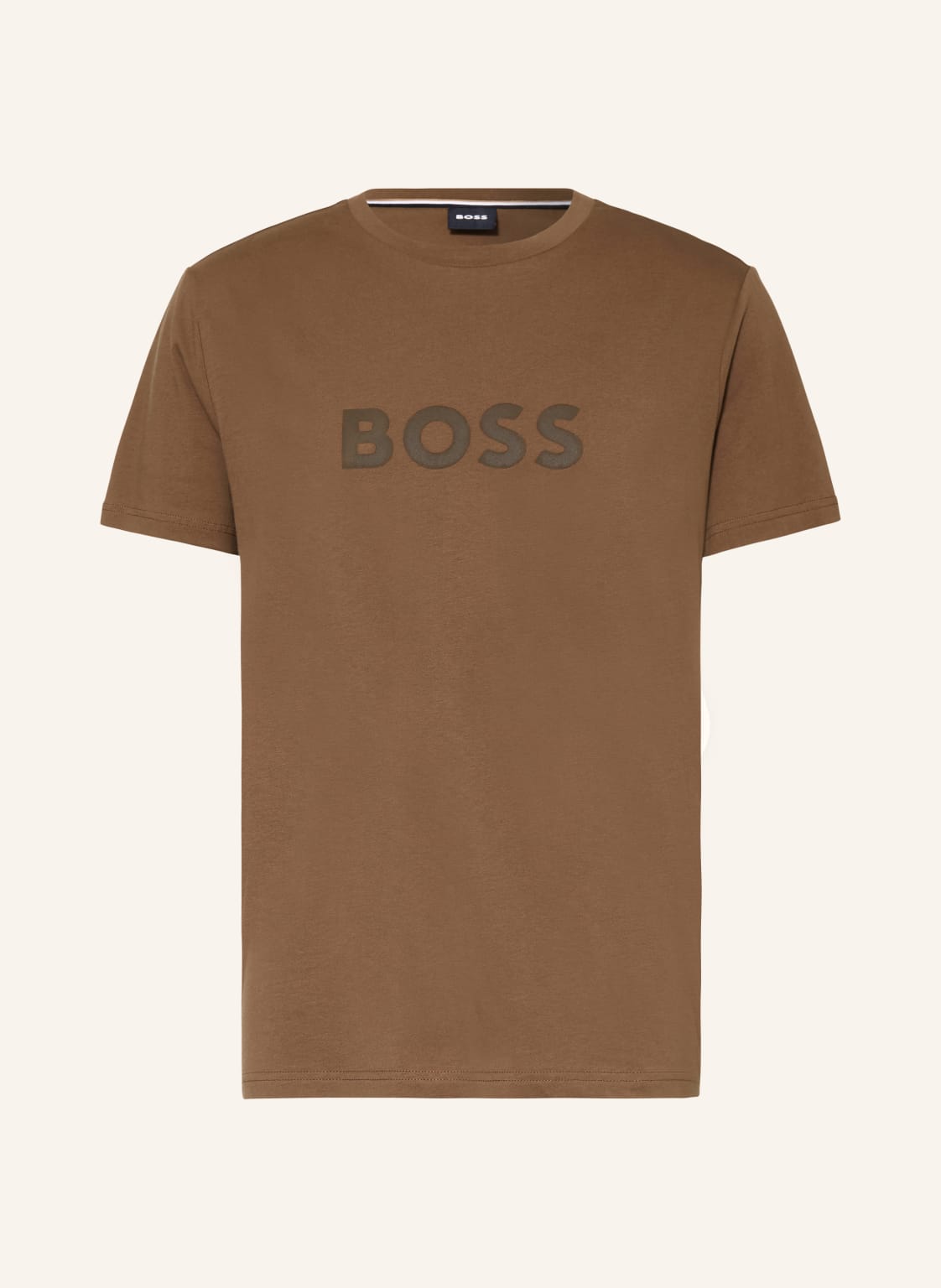 Boss Uv-Shirt Mit Uv-Schutz 50+ braun von Boss