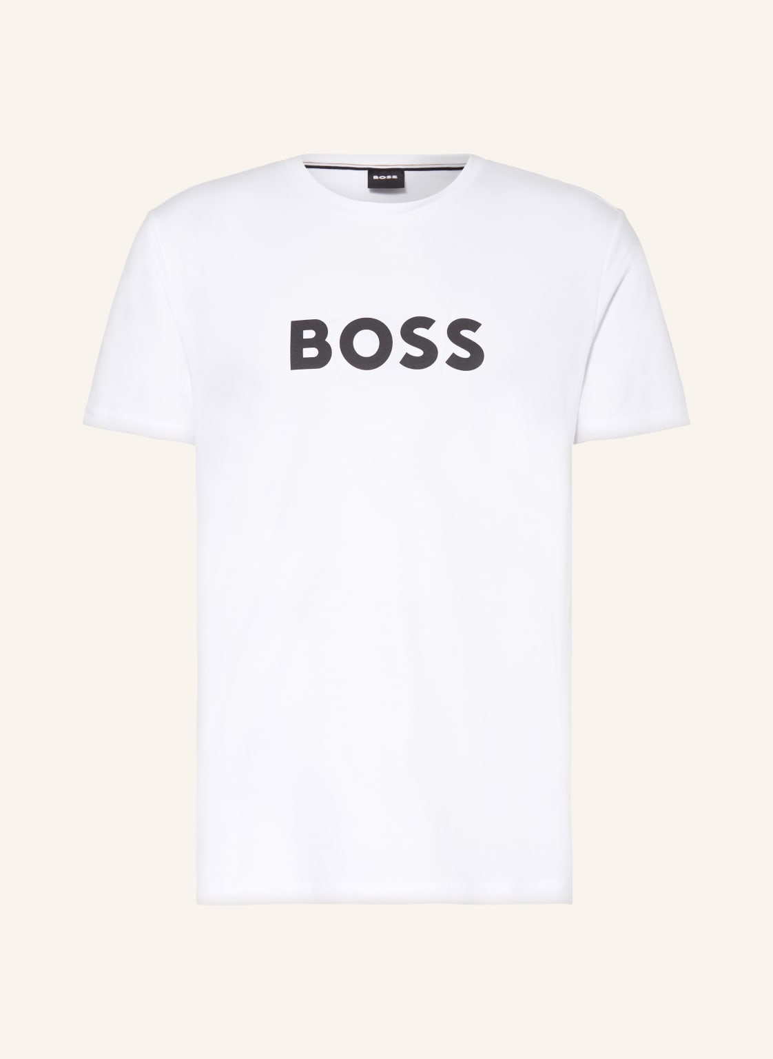 Boss Uv-Shirt Mit Uv-Schutz 50+ weiss von Boss