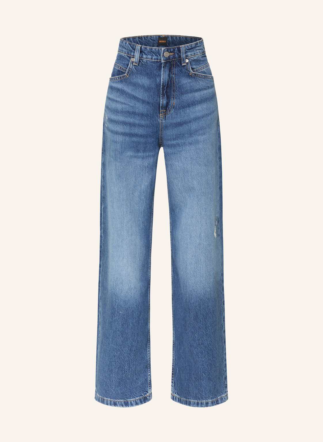 Boss Wide Leg Jeans Marlene blau Boss Wide Leg Jeans Marlene blau von Boss